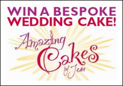 Win a bespoke wedding cake to the value of £450